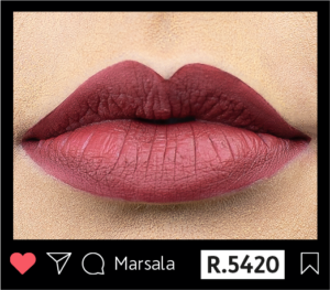 BATOM LÍQUIDO MATTE HD MARSALA