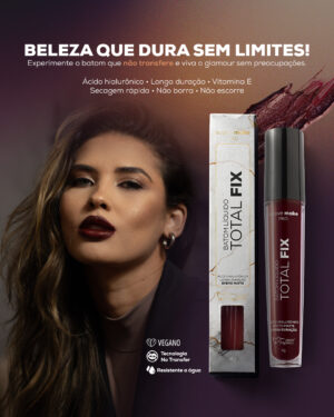 SUAVE MAKE PRO - BATOM LÍQUIDO TOTAL FIX - HELENA