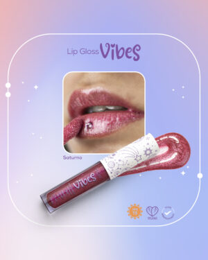 SUAVE MAKE VIBES LIP GLOSS SATURNO 3