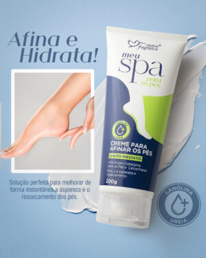 Creme para Afinar os Pés 200g