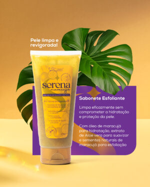 Sabonete Esfoliante Corporal Maracujá 175g