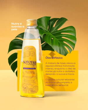 Óleo Bifásico Corporal  Maracujá 200ml