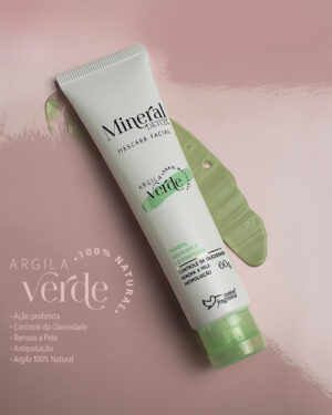 Máscara Facial Argila Verde – 60g