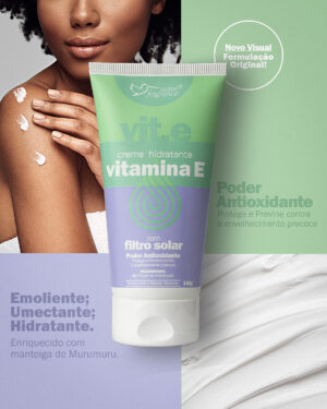 Creme Vitamina com Filtro Solar 150g